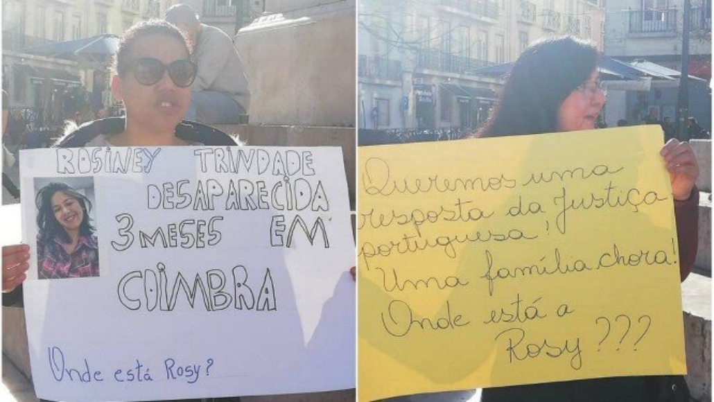 Manifestação em Lisboa cobra investigação sobre brasileira desaparecida: ‘Onde está a Rosy?’