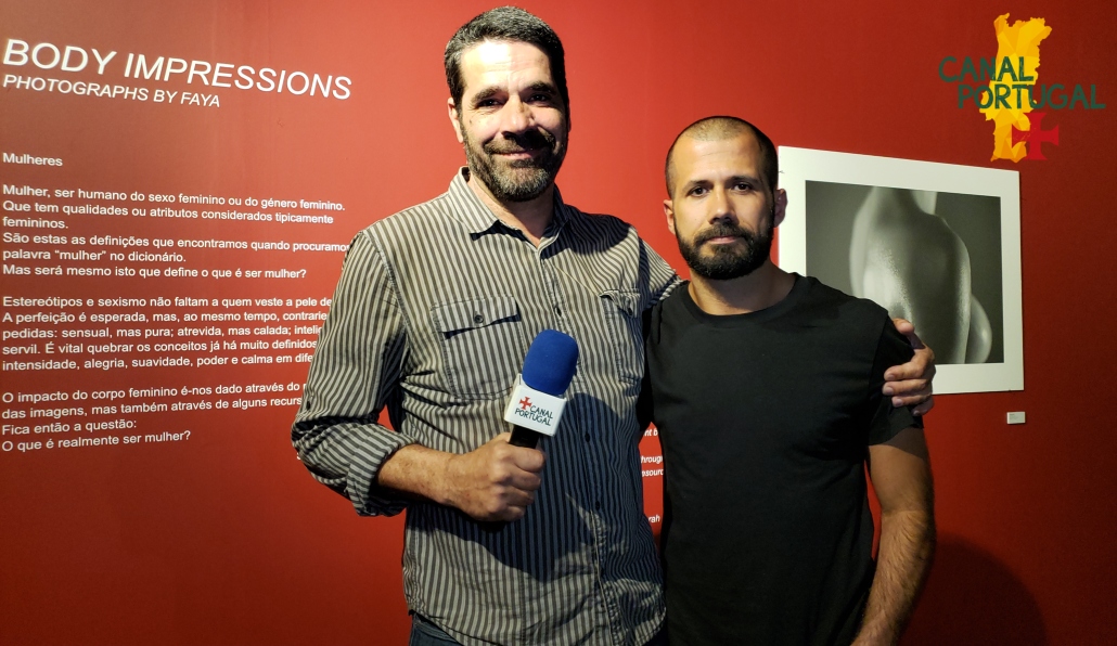 Evento de abertura da exposição do fotógrafo Faya em Lisboa