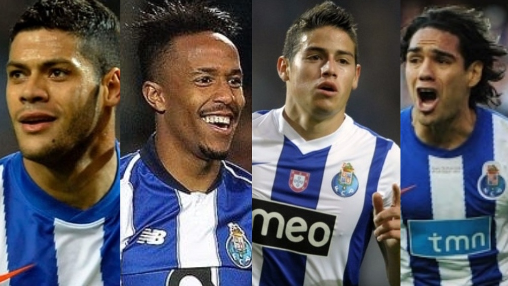 Hulk, Militão, Falcao, James Rodríguez… o Porto enriquece com os Sul-americanos