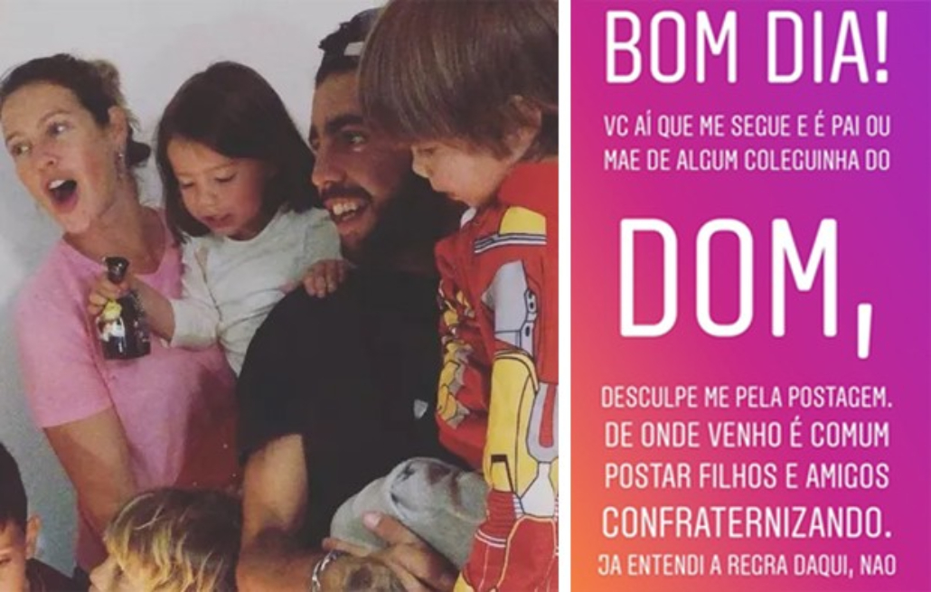 Luana Piovani pede desculpas aos portugueses após publicar fotos das crianças em festa