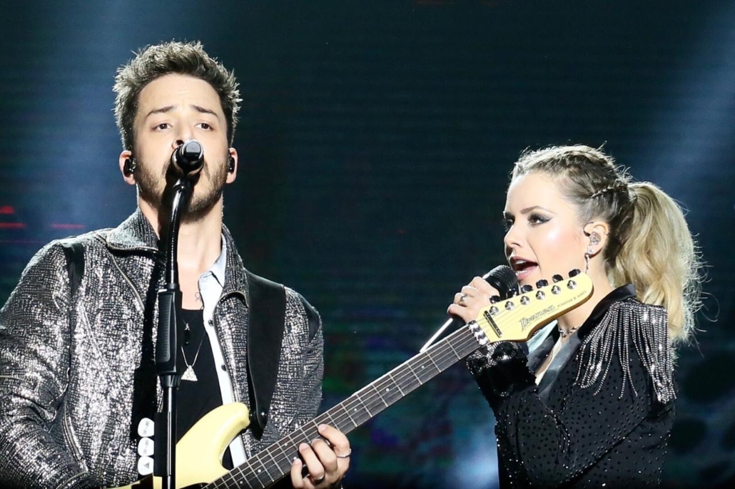 Sandy e Junior anunciam show em Portugal