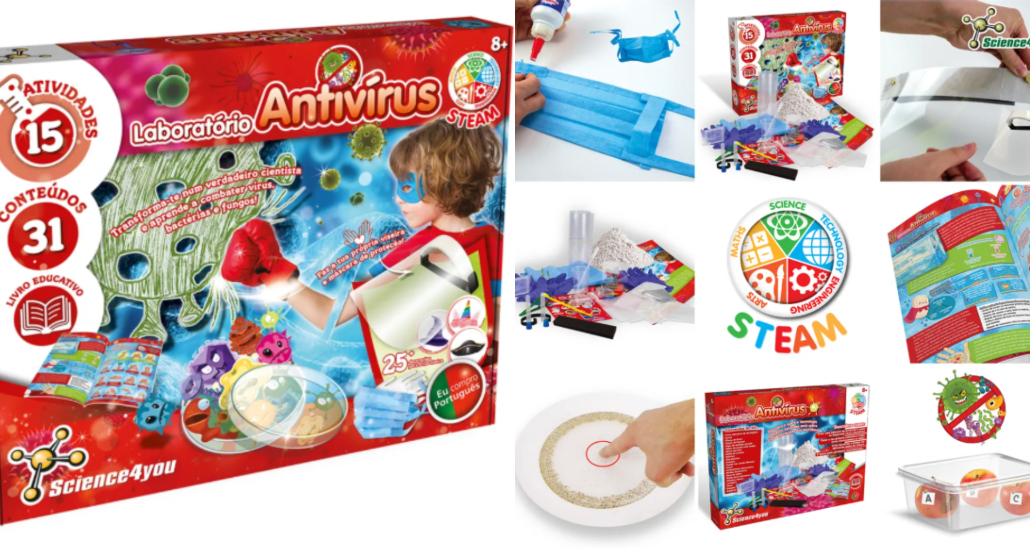 Empresa portuguesa cria brinquedo que explica coronavírus