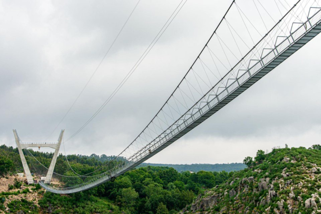 Portugal inaugura a maior ponte suspensa para pedestres do ...