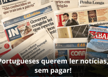 Portugueses querem ler notícias sem pagar