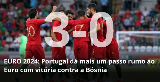 Euro 2024: Portugal festejou sempre nos jogos com a Bósnia - SIC Notícias