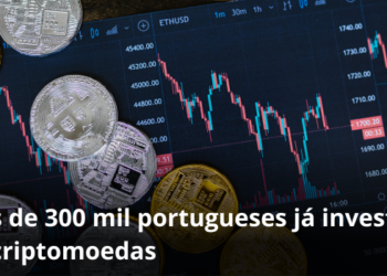 Cerca de 300 mil portugueses já investem em criptomoedas