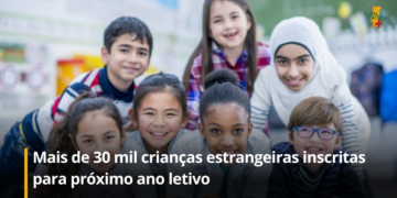 Mais de 30 mil crianças estrangeiras inscritas para próximo ano letivo
