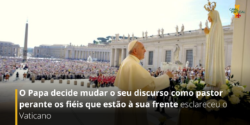 Papa preferiu improvisar e não ler discurso em Fátima, esclarece Vaticano