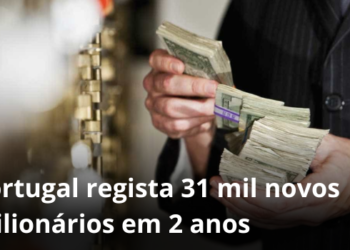 Portugal regista 31 mil novos milionários em 2 anos