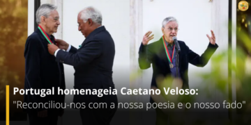 Portugal homenageia Caetano Veloso