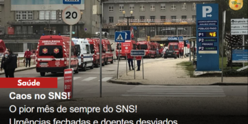 Caos no SNS! O pior mês de sempre! Urgências fechadas, doentes desviados!